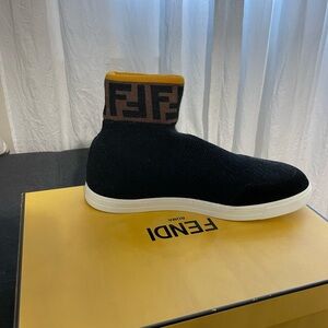 Fendi sock sneakers hi top